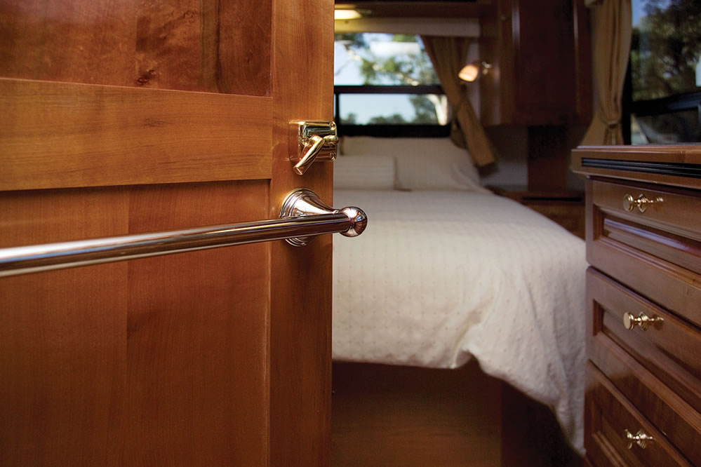 Wirraway 260 SL Motorhome Showing the slideout room