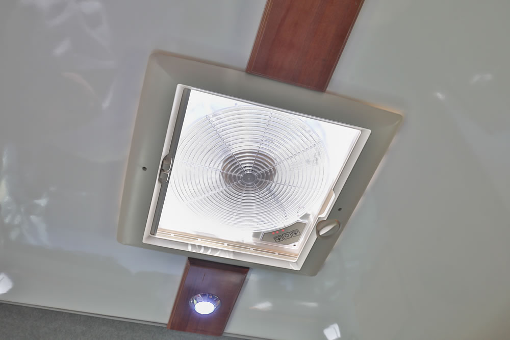 Wirraway 260 SL Motorhome Showing the slideout room